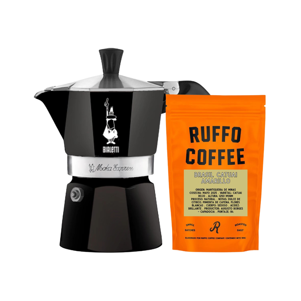 Moka Express Negra Bialetti