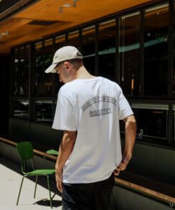 Remera Blanca Roaster Ruffo