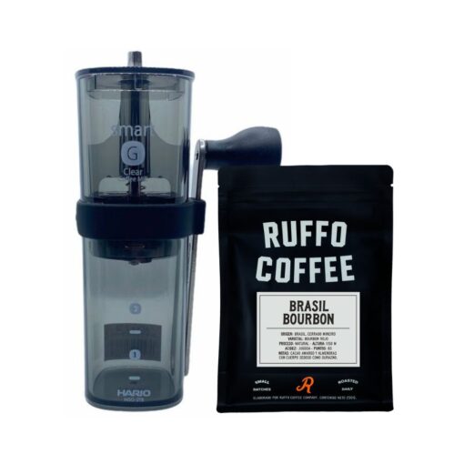 Combo Molino Smart G Negro Hario + Café Brasil Bourbon 250gr