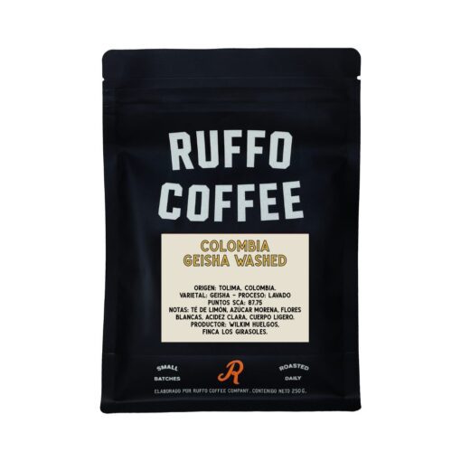 Café Colombia Geisha Washed - Tostador Ruffo Coffee