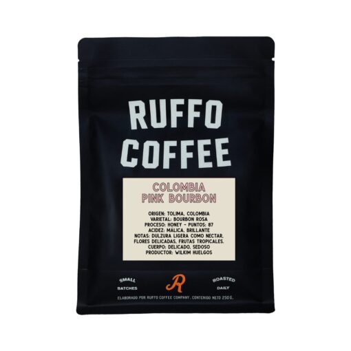 Café Colombia Pink Bourbon - Tostador Ruffo Coffee