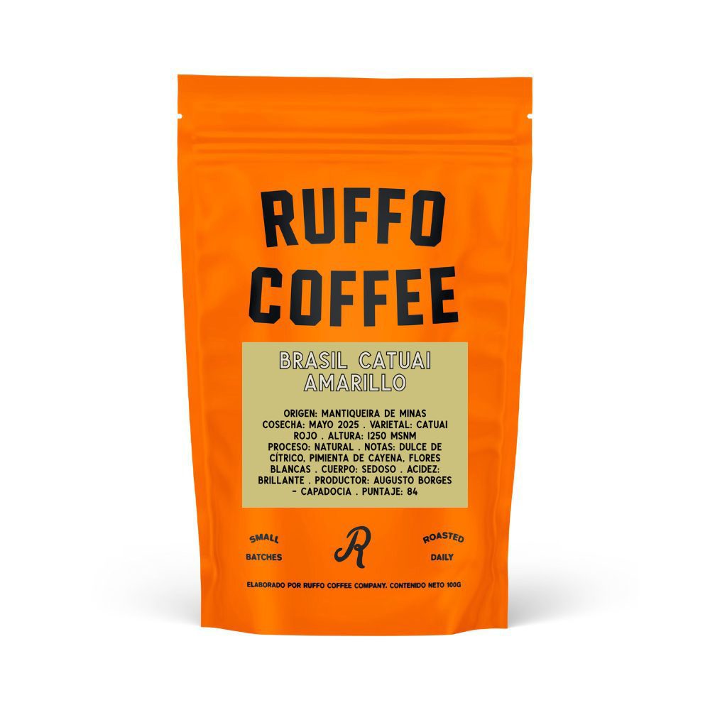Café Brasil Catuai Amarillo - Tostador Ruffo Coffee - Imagen 2