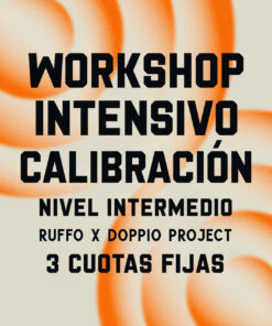 Workshop Intensivo de Calibración - Nivel Intermedio - 03/07